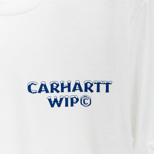 Carhartt WIP S/S Ice T-Shirt White I034436 Degli Uberti